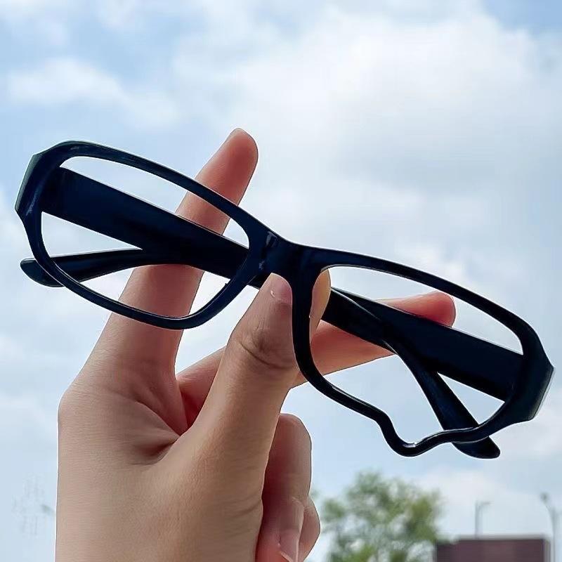 Neutrale Anime-Brille ohne Gläser Dekorative Augenrahmen Cosplay Kawaii Party Cosplay-Zubehör Anime Tropfenbrille