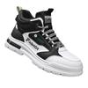 Autumn and winter men's shoes platform Martin boots fashion outdoor tooling shoes trend breathable high-top casual shoes