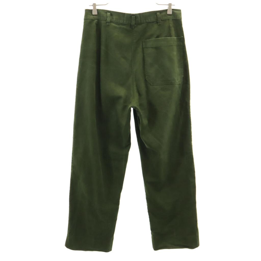 SWEDENISH ARMY 80s vintage utility Pants C146 khaki military Men's Used