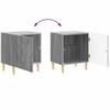 Nightstand Gray Sonoma 43 x 34.5 x 50 cm Particleboard