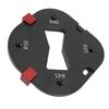 Round Corner Template with Locating Block R35 R40 R45 R50 Radius Routing Tool for Woodworking Carving Chamfering