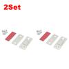 10-1Set Magnetic Cabinet Catches Door Stops Magnet Invisible Soft-Catch Ultra-Thin Anti-Rust Door Magnet with Screw for Home