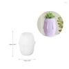 Face Silicone Candle Holder Mold Diy Cement Candle Holder Tank Concrete Succulent Flower Pot Mold Gypsum Mold