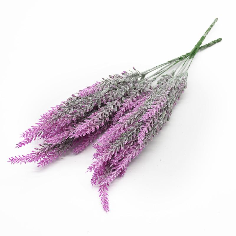 Künstliche Plastikblume Lavendel Mehrfarbig Vasen für Heimdeko Hochzeit Braut Halteblumen Material Haushaltsprodukte
