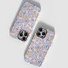 Amazon hot-selling full-screen small floral iPhone15promax summer mobile phone case girl high-value case