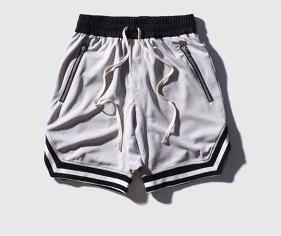 Men's Quick-Dry Mesh Basketball Shorts: Lightweight, Breathable, Loose Fit for Running and Training