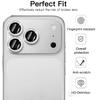 Bling Camera Lens Protector for IPhone 17/17 Air/17 Pro/17 ProMax Aluminum Alloy Tempered Glass Diamond Lens Cover for IPhone17