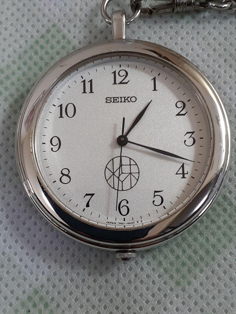 

[Б/У] СЕРЕБРЯНЫЕ КАРМАННЫЕ ЧАСЫ SEIKO С ЦЕПОЧКОЙ