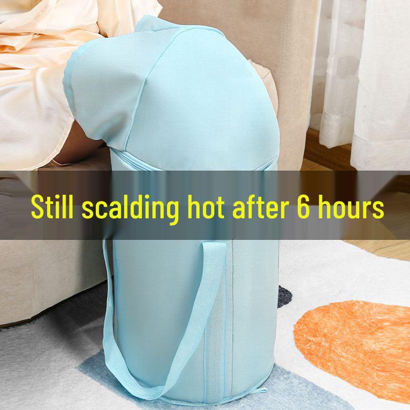 Portable Over-Knee Foldable Foot Bath: Insulated Deep Foot Soak Basin for Home Fumigation