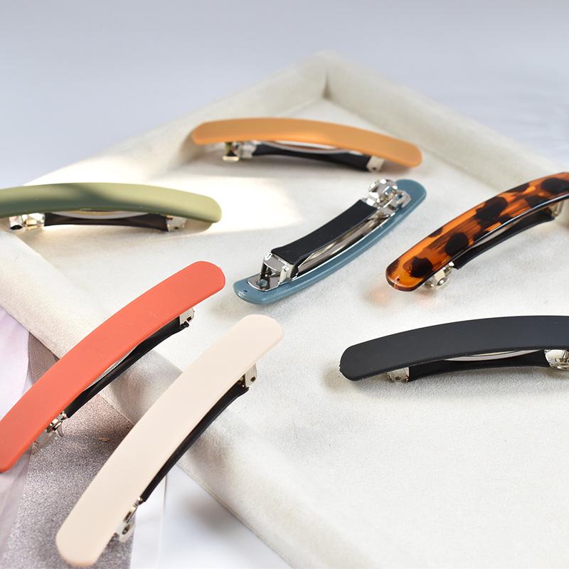 Korean Style Frosted Multi-Color Hair Clips