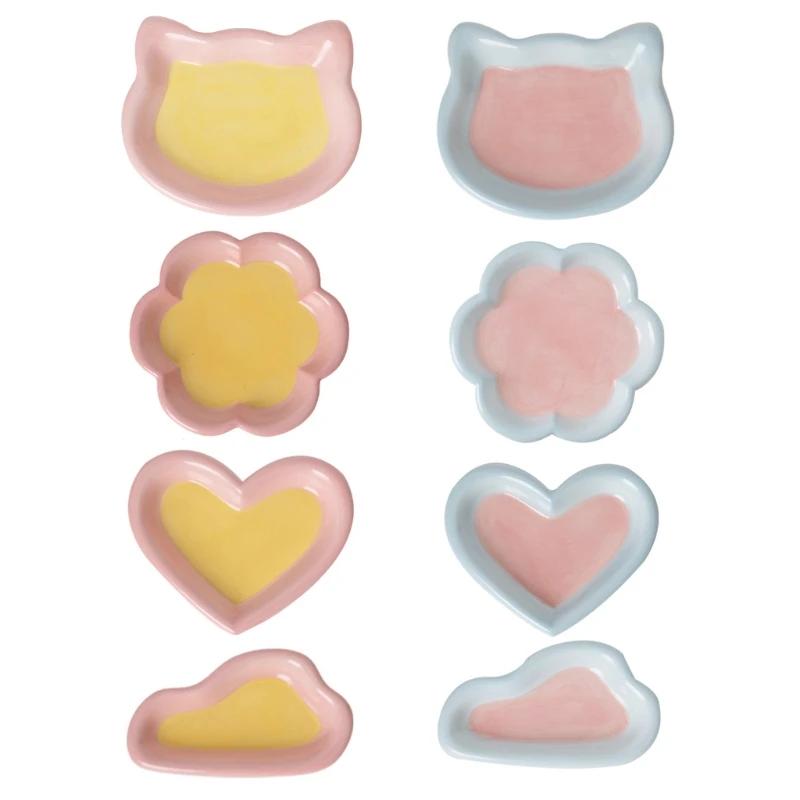 Basis Haustier Keramikplatte Mehrfach Haustier Futterständer Fressnapf