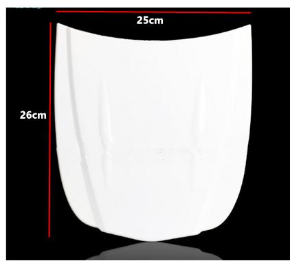 

Car Hood White ABS Hard Plastic Vinyl Wrapping Paint Display Model