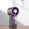 Portable Handheld Fan USB Rechargeable Mini Fan Portable Lipstick-Sized Personal Cooling Device with Multi-Level Wind Speeds and Safety Net Design for