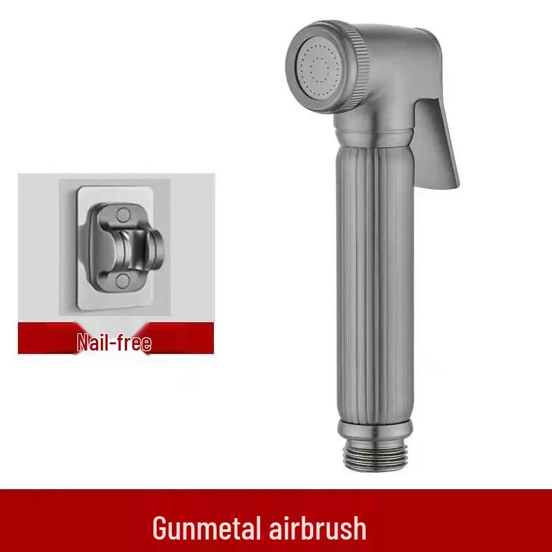 High-Pressure Toilet Companion Spray & Faucet Set with Double Switch Angle Valve