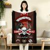 FC San Pauli Logo Print Flannel Blanket High Quality Warm Comfortable Cover for All Seasons Perfect for Gifts Home Decor