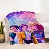 Fantasy Warrior Trio Blanket Comfortable Suitable for Bedding Bed Chair Four Seasons Universal Stylish Decor