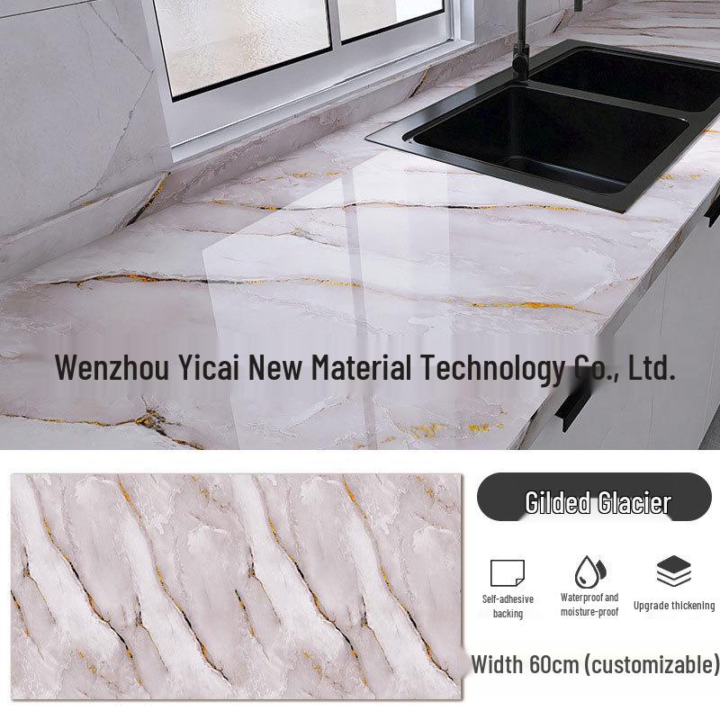 Oil-Proof Waterproof Kitchen Tile Stickers: Dirt-Resistant, Self-Adhesive Wallpaper for Stovetops and Cabinets