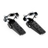 25-38mm Foldable Motorcycle Foot Pegs Motorbike Footrests Shock-absorbing Pedals Foot Pegs