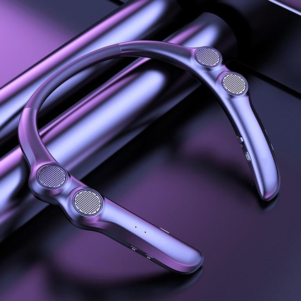 Wearable Bluetooth-compatible Speaker Hang Neck Wireless Stereo Bass Portable