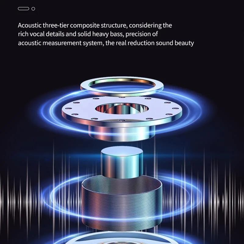 Căști fără fir M90 TWS Căști Bluetooth cu control tactil Căști sport Căști stereo Hifi pentru jocuri cu microfon pentru smartphone