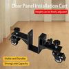 Kit di Installazione Pannelli Porta Strumenti per Installazione Porte Robusti Carrello per Pannelli Porta