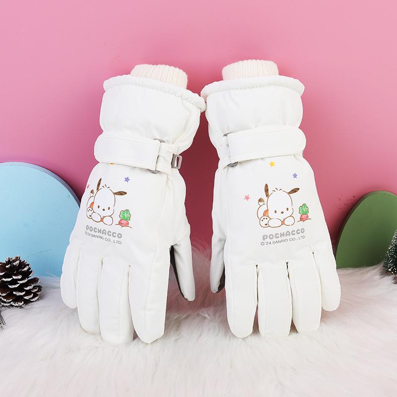 

Детские зимние лыжные перчатки: Плотный, морозостойкий, водонепроницаемый, ветрозащитный, нескользящий, теплый хлопок для детей от 3 до 17 лет.