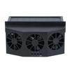 Summer Solar Car Cooling Fan: Ventilates and Circulates Interior Air