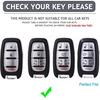 for Chrysler Key Fob Cover Key Protective Key Shell Holder Accessories Fit for Chrysler Pacifica 7 Button for 2017-2024 Touring, Pinnacle, Limited