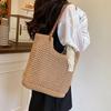 Stylish Women Woven Crochet Handbags Large Capacity Shoulder Tote Perfect for Beach Travel and Daily Use