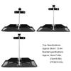 Battery Hold Bracket Battery Tray Bracket Storage Battery Holder Tray Mount Hold Down Clamp Bracket Kit Car Accessory