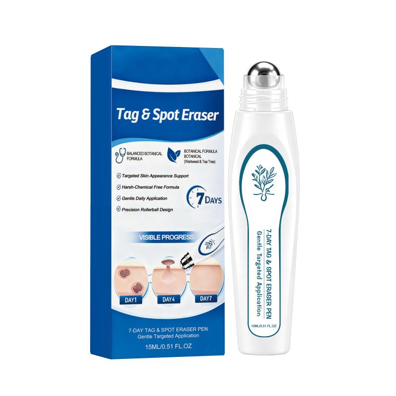 7 Day Skin Tag & Dark Spot Remover Pen Suitable for Beginners for At Home Daily Facial Skincare Use 1Pcs