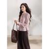 Mishow Elegant Tie-Neck Long Sleeve Blouse