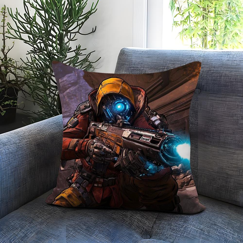 Game B-BorderlandsS Cushion Cover Comfortable Reversible Pillow Cover Ideal for Car Sofa Bedroom & Beyond