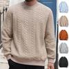 New Style Sweatshirts Versatile Long-sleeved Solid Color Round Neck Pullover Jackets Sweatshirts for Men