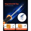 SucceBuy Juego de 12 Piezas de Destornilladores Juego de Herramientas Manuales Puntas Magnéticas Puntas Phillips de Cabeza Plana Tipo Z Kit de Herramientas de Reparación Profesional