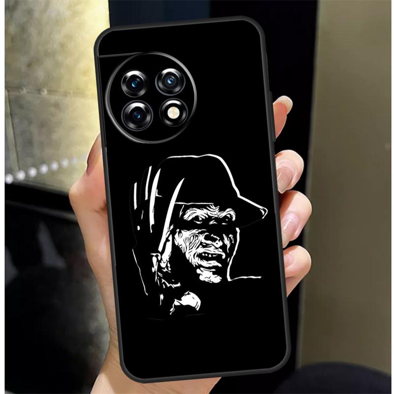 

Horror Faces Cover For OnePlus Nord 4 CE 3 2 Lite N30 N20 N10 OnePlus 13 12 11 10 Pro 10T 8T 12R 13R Case OnePlus Nord 2