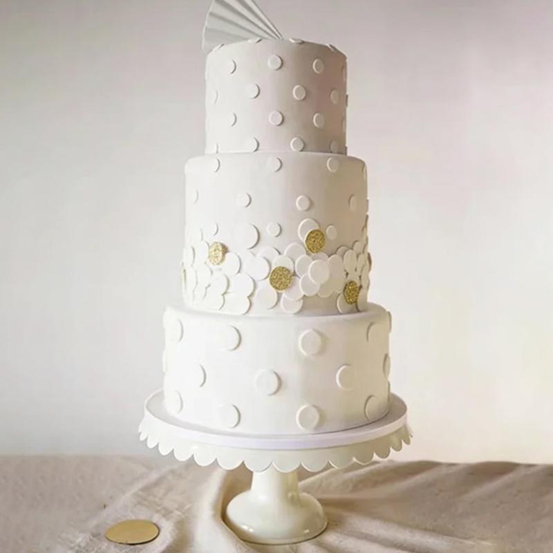 4/6/8/10 Inch Cake Foam Mould Ps Foam Flower Decor Cake Dummy Practice Sugarcraft Model Lightweight Diy Decorations