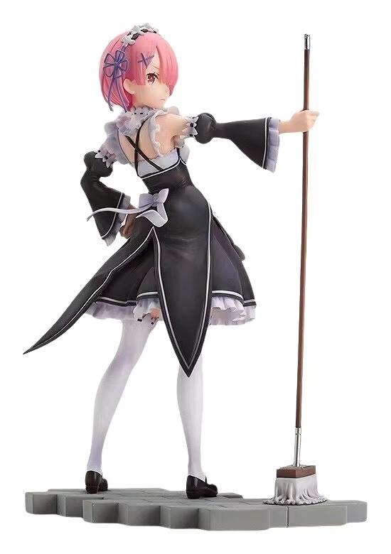 Re: Life In A Different World From Zero Series Rem Ram Cute Girl Maid Pvc Figure Toys Collect Decoration Anime Festival Gifts
