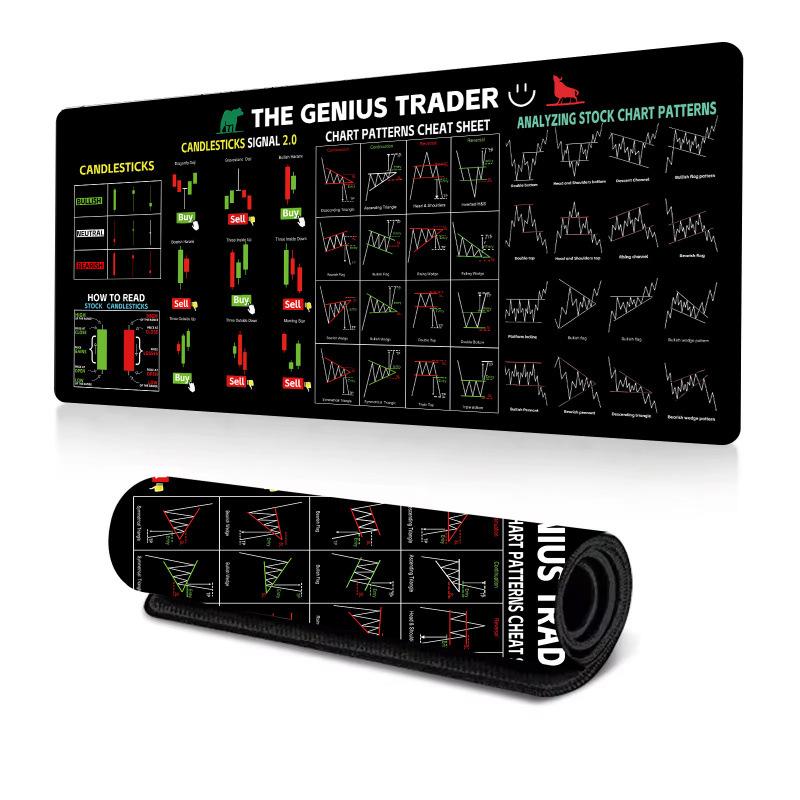 Extra-large mouse pad, large desktop mat, non-slip base, 80x30cm