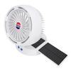 Solar Fan with LED Light 4 Wind Speeds 3 Brightness Adjustable Angle Foldable Portable Solar Camping Fan for Outdoor