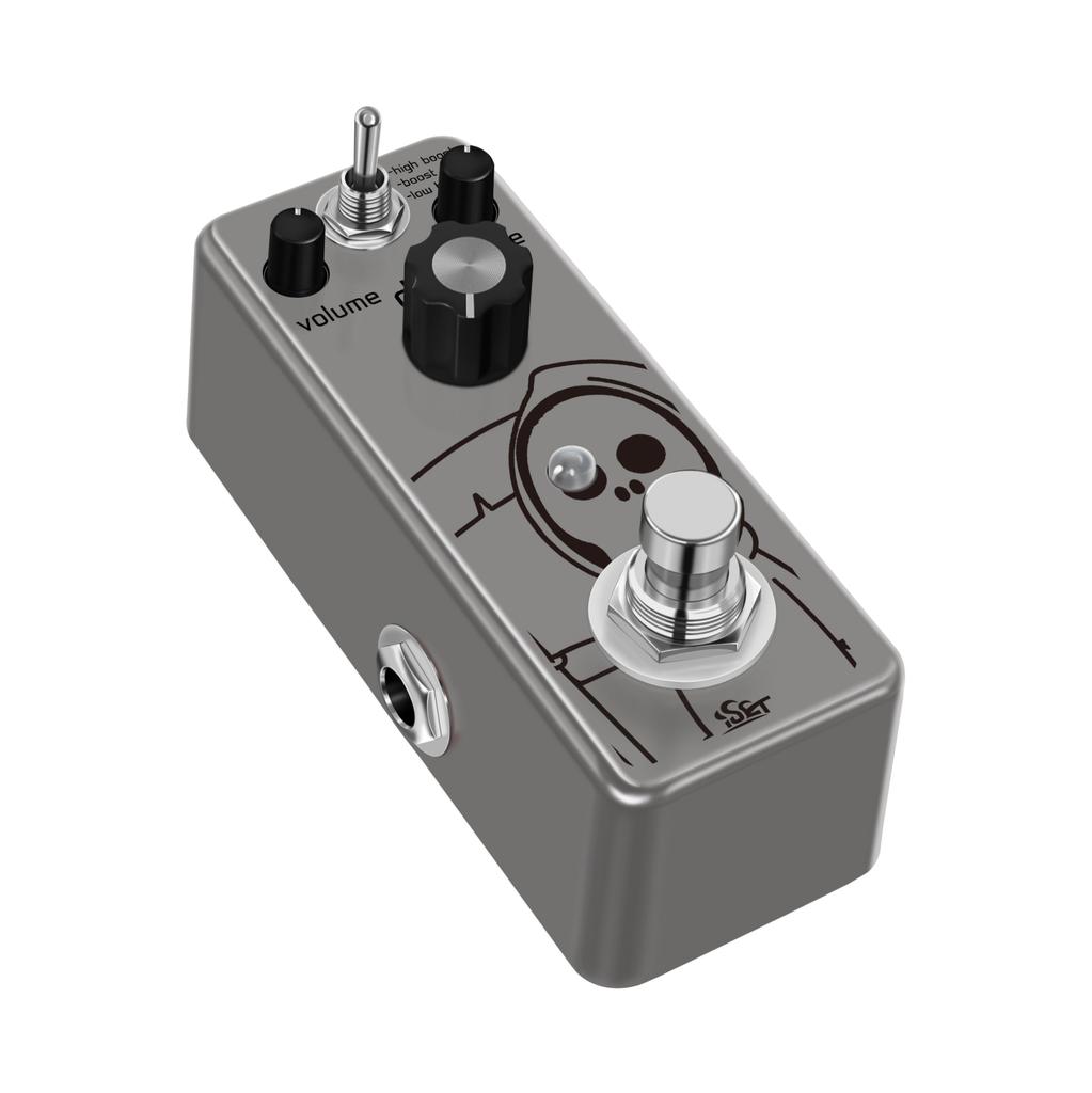 Iset Grim Heavy Metal Guitar Pedal for Electric Guitar and True Bypass Bass, (Heavy Metal)