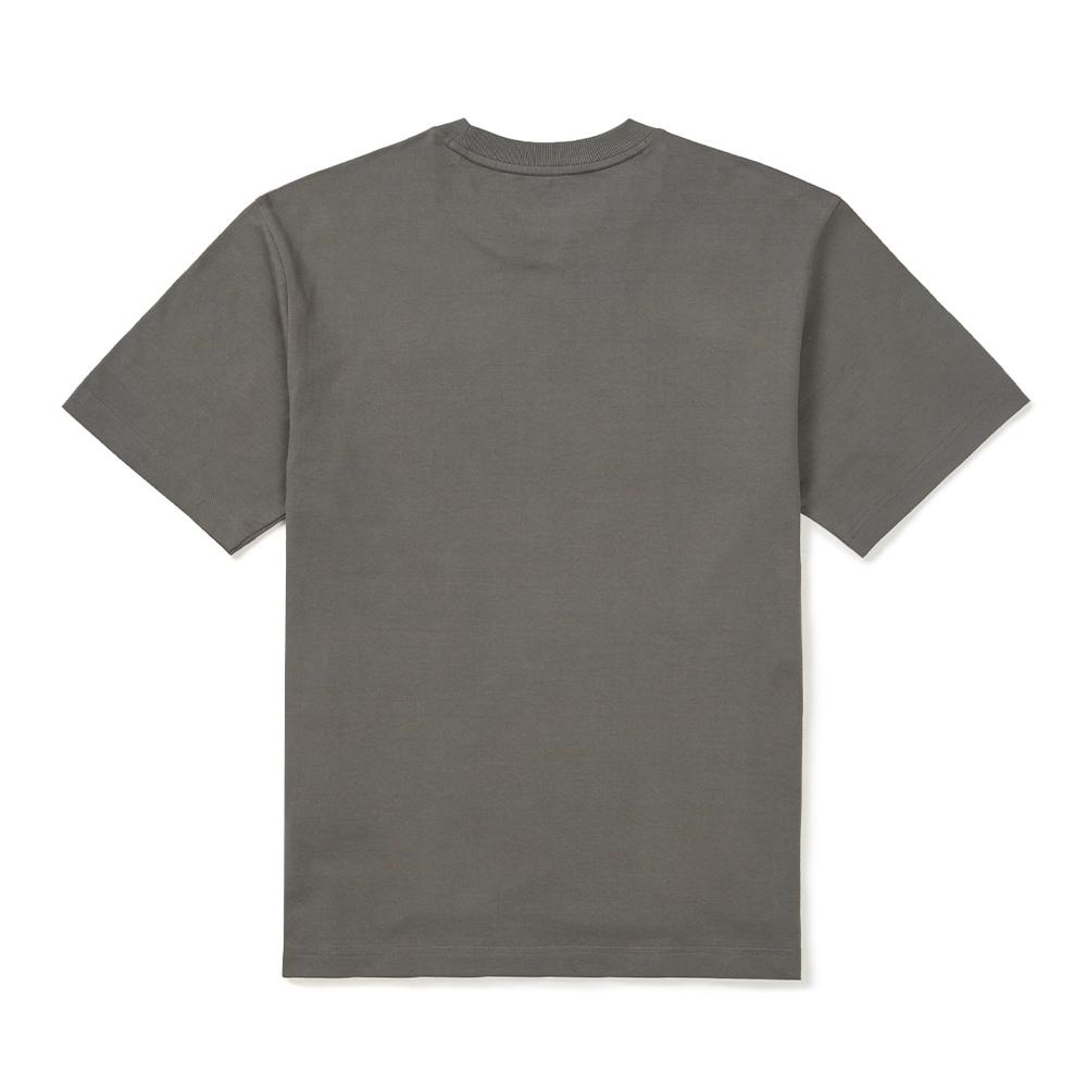 [Snowpeak] Cotton Lettering Short-Sleeve T-shirt Dark Khaki (S25MMFTS64)