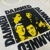 Магазин платівок The Damned біла футболка 100% бавовна QT7190