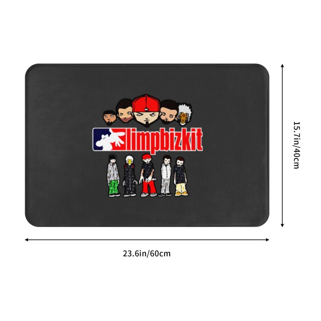 Amazing Of Limp Bizkit Is An American Rap Rock (1) Floor Mat Walkway Doorway Easy Clean Doormat Machine Washable Entry Rug