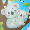 Wooden Colorful Coloring Puzzle Bear Koala Bears