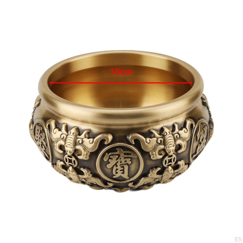 Chinese Au Basin, Cornucopia, Pattern Holder, Desktop Basin for Living Room Decor