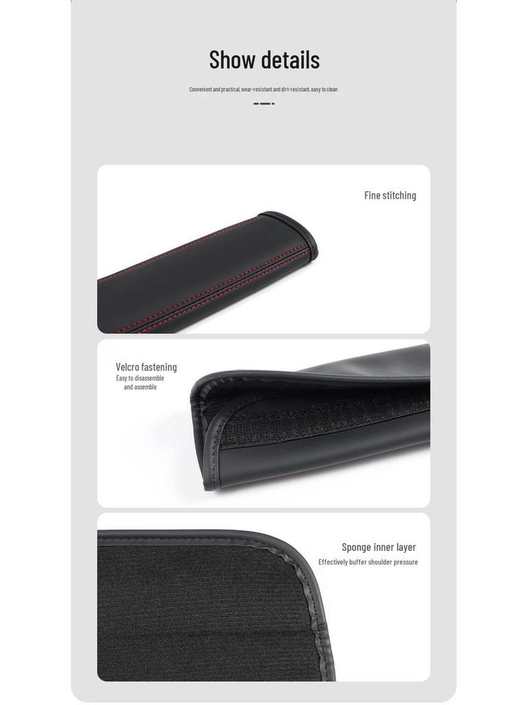 Seat Belt Shoulder Pads for Haval H6, Chitu F7, First Love M6, Big Dog H9, Mythical Beast
