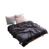 Thickened Flannel Fleece Solid Color Blanket - Office Nap & Gift Blanket with Custom Logo