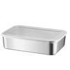 3Pcs Bacon Cheese Container Airtight Deli Meat Storage Box with Lids Fridge Safe Sealed Fruit Lunch Storage Box