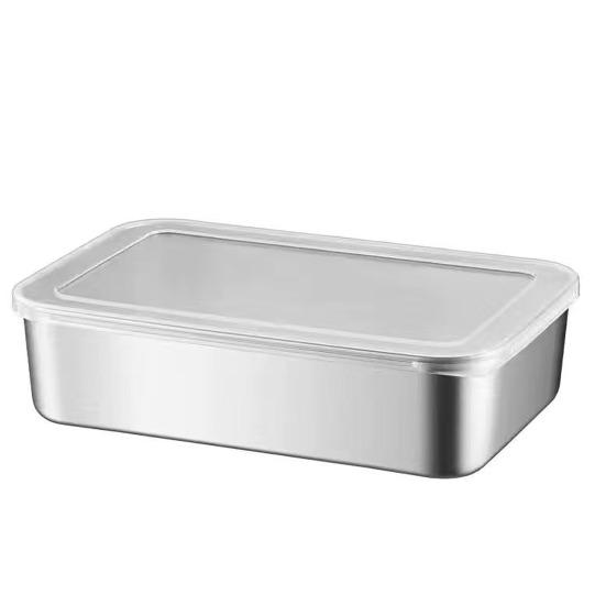 3Pcs Bacon Cheese Container Airtight Deli Meat Storage Box with Lids Fridge Safe Sealed Fruit Lunch Storage Box